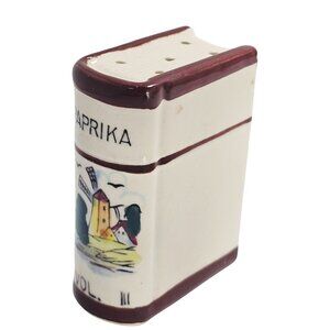 Westwood Ceramic Book Spice Paprika Shaker single replacement Dutch Windmill han